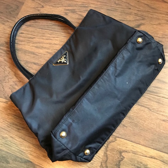 Prada Black Nylon Tote Bag/Shoulder Bag - Picture 4 of 7